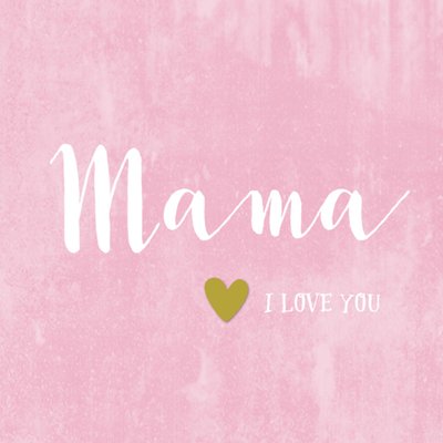 Tsjip | Moederdagkaart | mama I love you