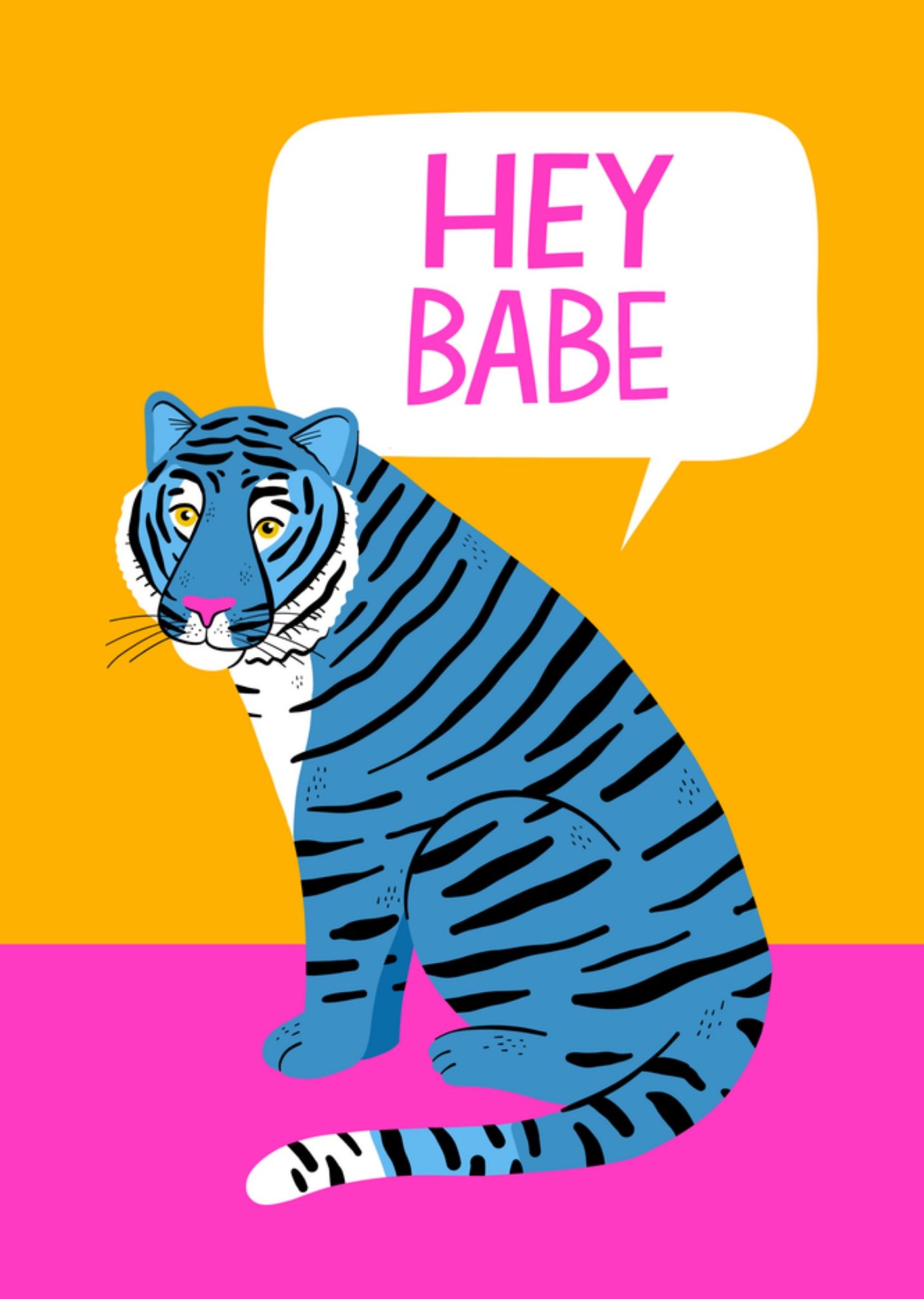 Zomaar kaart Tijger Kaart Greetz