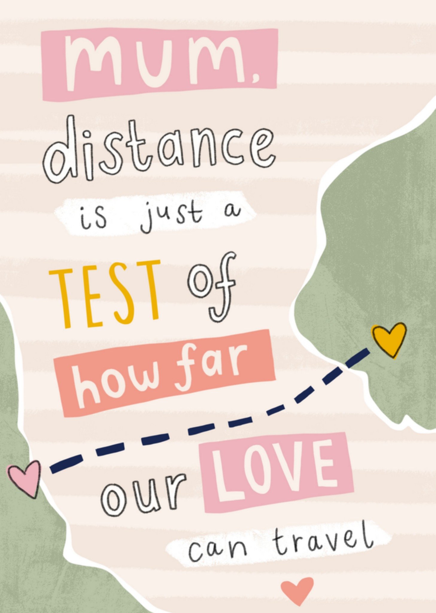 Moederdagkaart moederdag op afstand Kaart Greetz