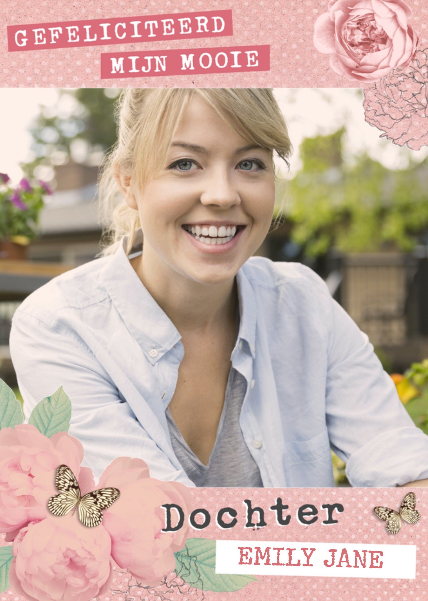 Verjaardagskaart Mijn mooie dochter Greetz