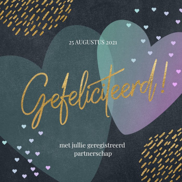 Huwelijkskaart | Luckz | Lief