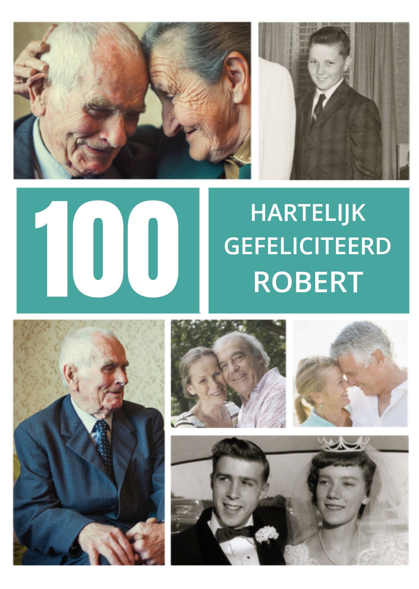 Verjaardag 100 Foto Greetz