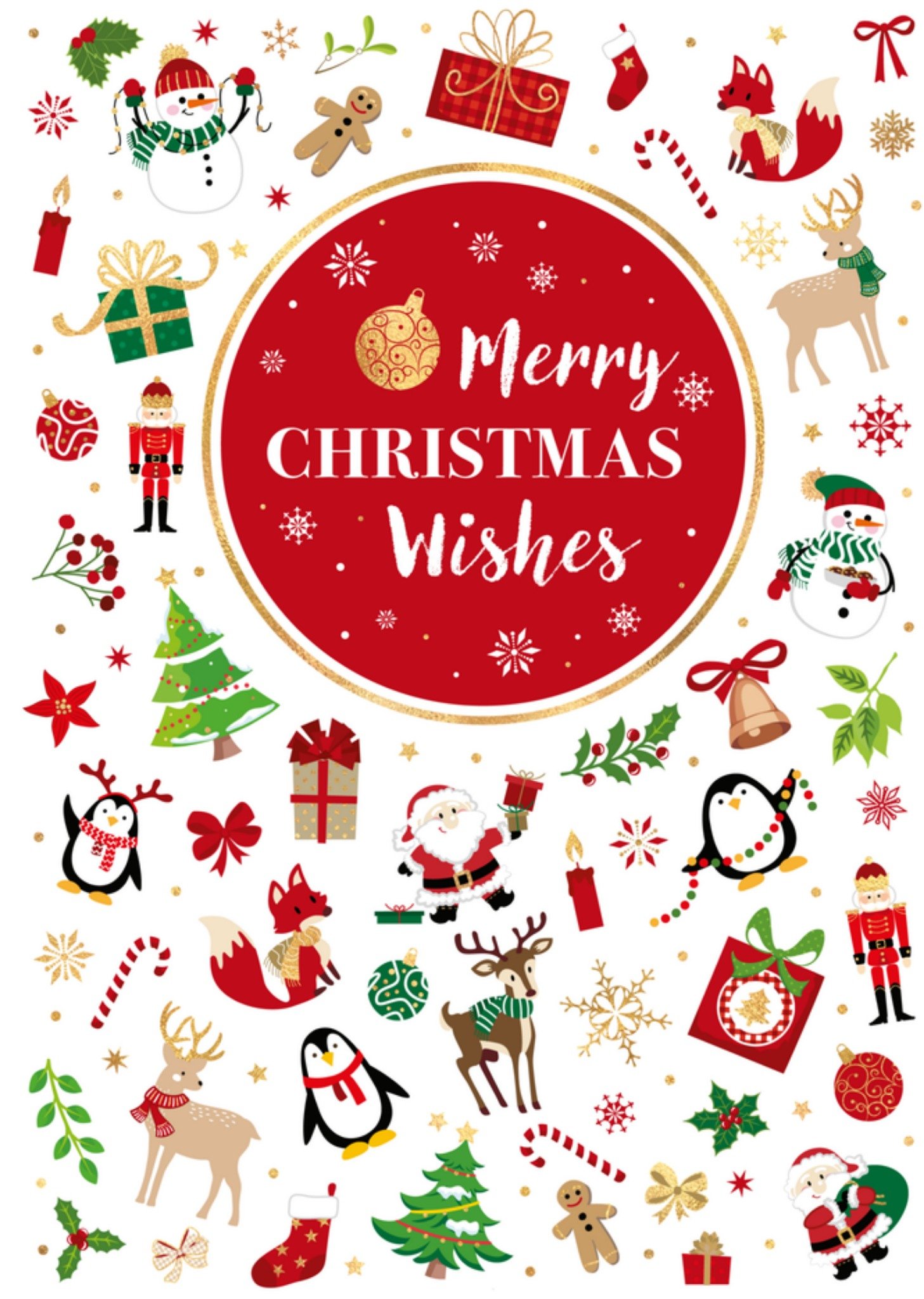 Kerst Illustratie Vrolijk TMS