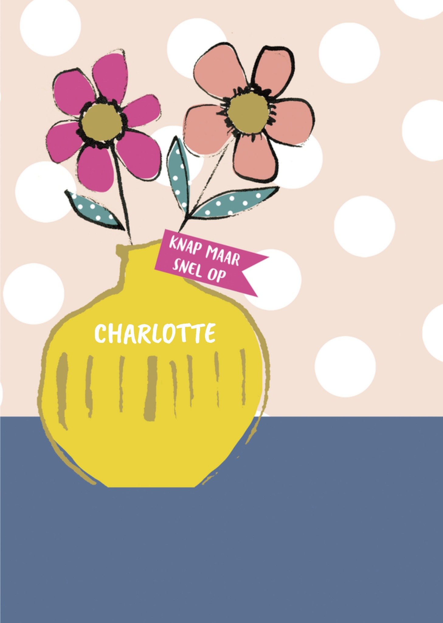 Beterschapskaart Bloemen Kaart UK Greetings