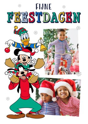 Disney | Kerstkaart | Met fotos | Fijne feestdagen