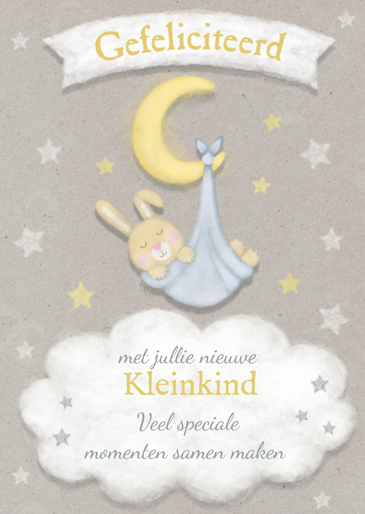 Greetz Geboortekaart kleinkind Standard Card