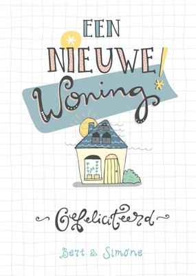 Funny Side Up | Nieuwe woning kaart | Met namen