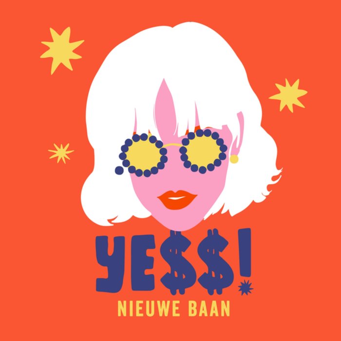 Greetz | Nieuwe baan | Illustratie | Vrouw