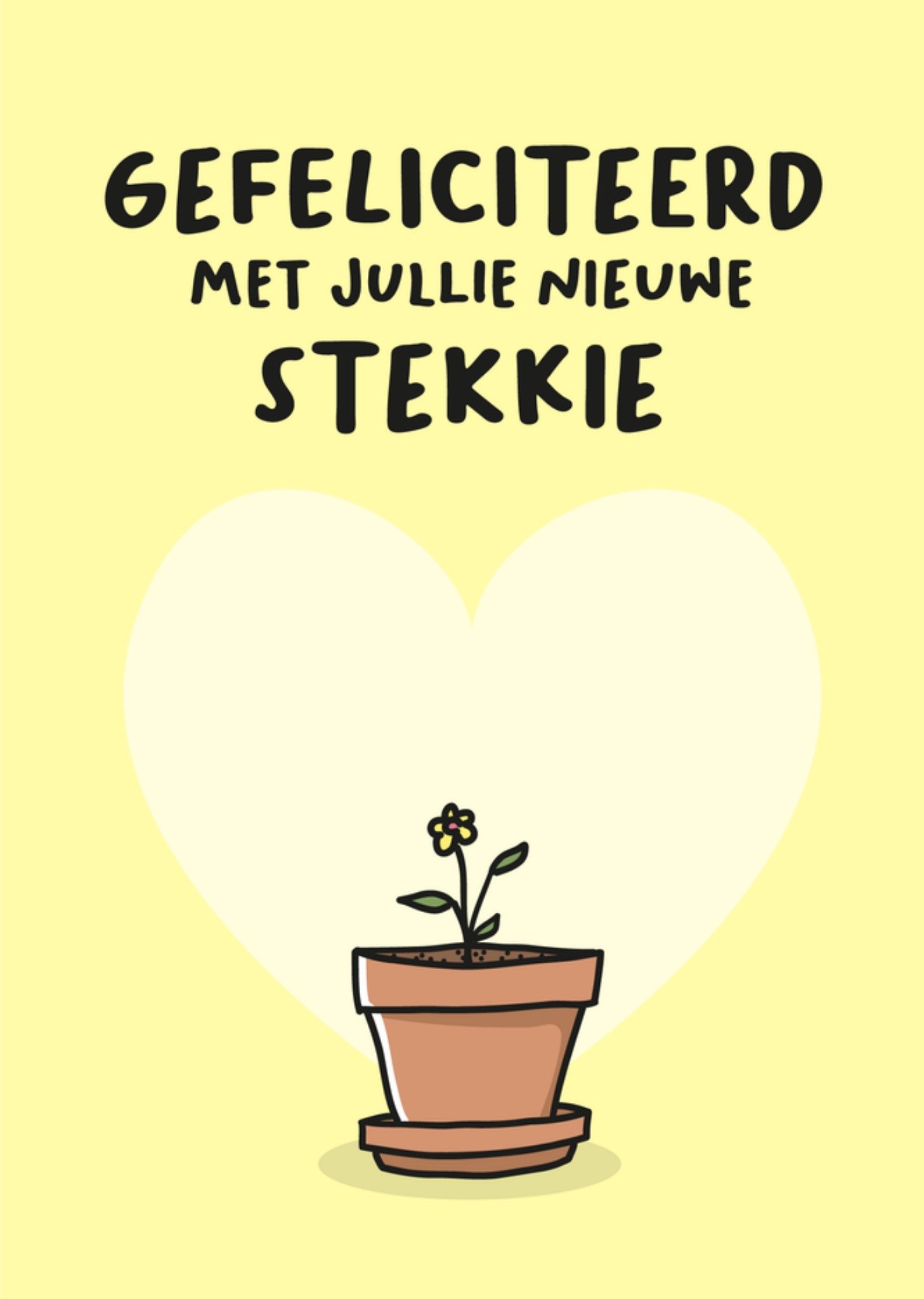 Nieuwe woning kaart Nieuwe stekkie Kaart Liefs Jansje