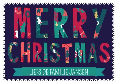 Greetz | Kerstkaart | met aanpasbare naam