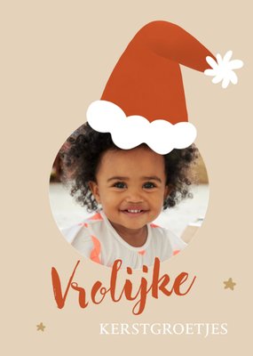 Greetz | Kerstkaart | fotokaart | kerstmuts