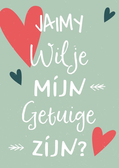 Greetz | Huwelijkskaart | Getuige