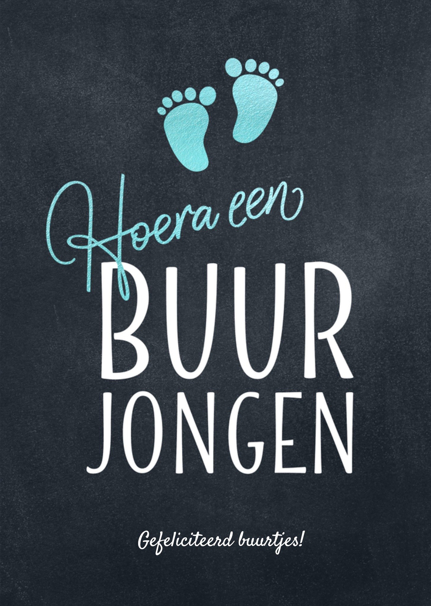 Geboortekaart Buur Jongen Kaart Luckz