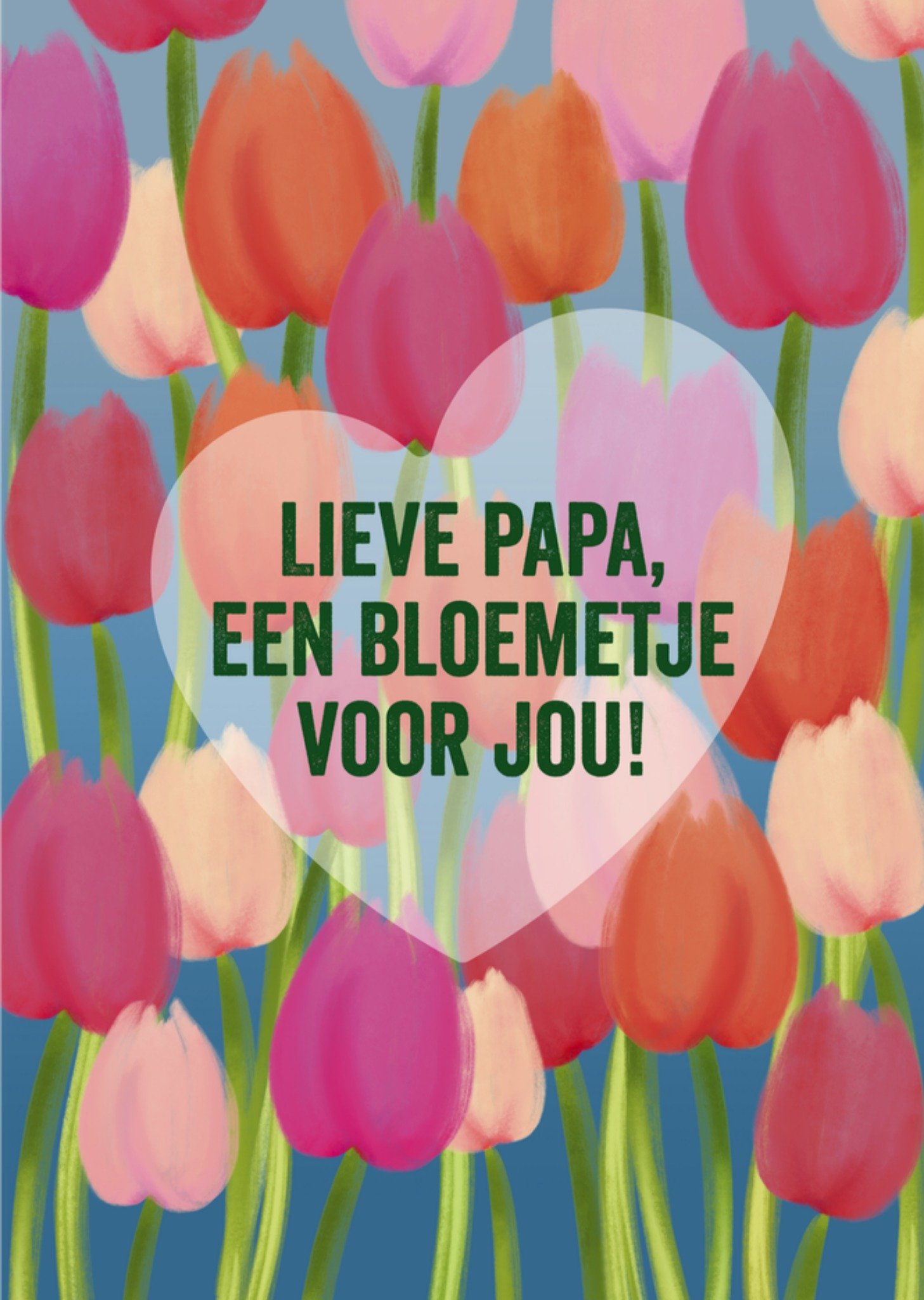 Greetz Valentijnskaart Tulpen Standard Card
