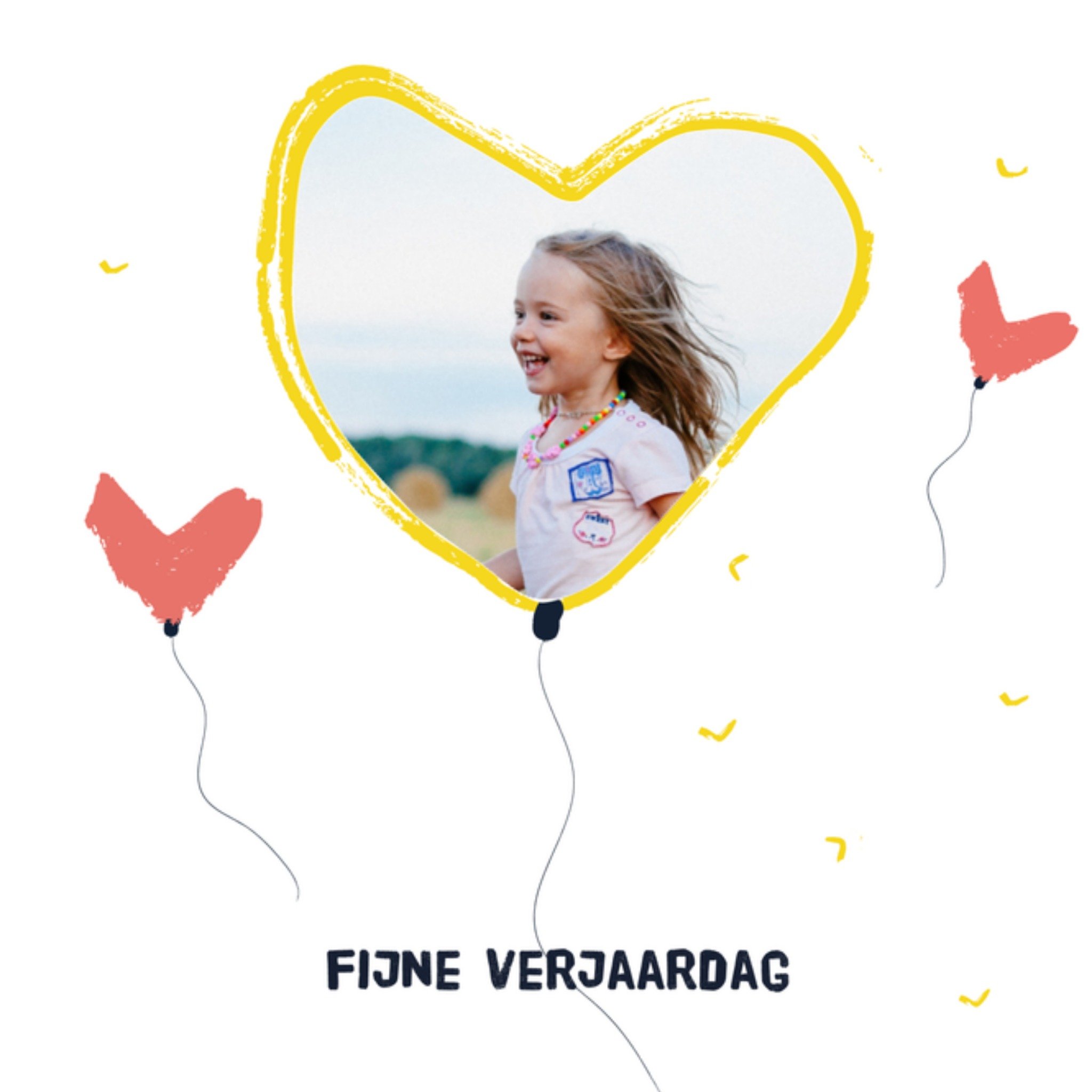 Kitchen of Smiles Verjaardagskaart fotokaart Vierkant