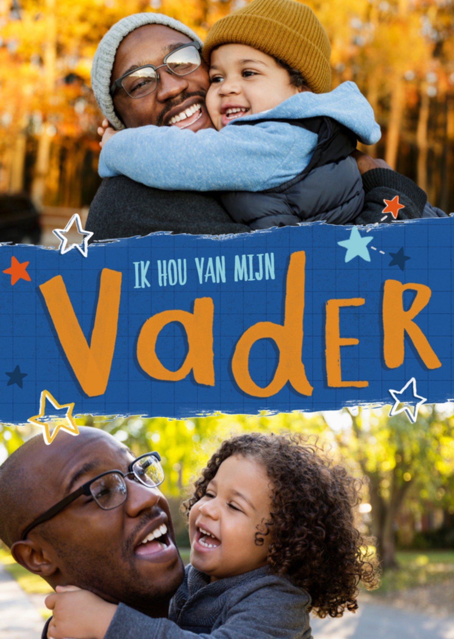 Vaderdagkaart fotokaart Kaart Studio Sundae