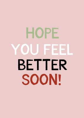 Greetz | Beterschapskaart | Hope you feel better soon!