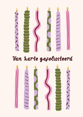 Greetz | Verjaardagskaart | Van harte gefelicteerd