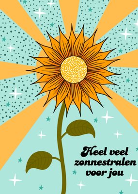 Greetz | Denken aan | Zon | Bloem