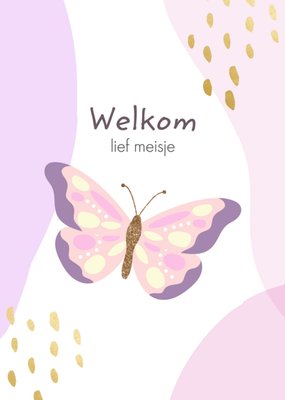 Greetz | Geboortekaart | vlinder