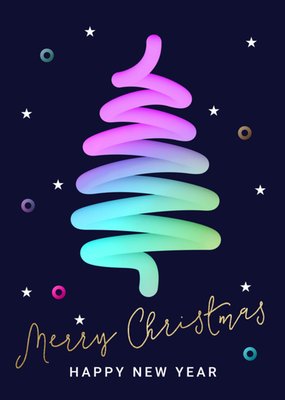 Kerstkaart | Luckz | Neon