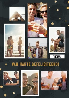 Greetz | Verjaardagskaart | Met foto | Van harte gefeliciteerd