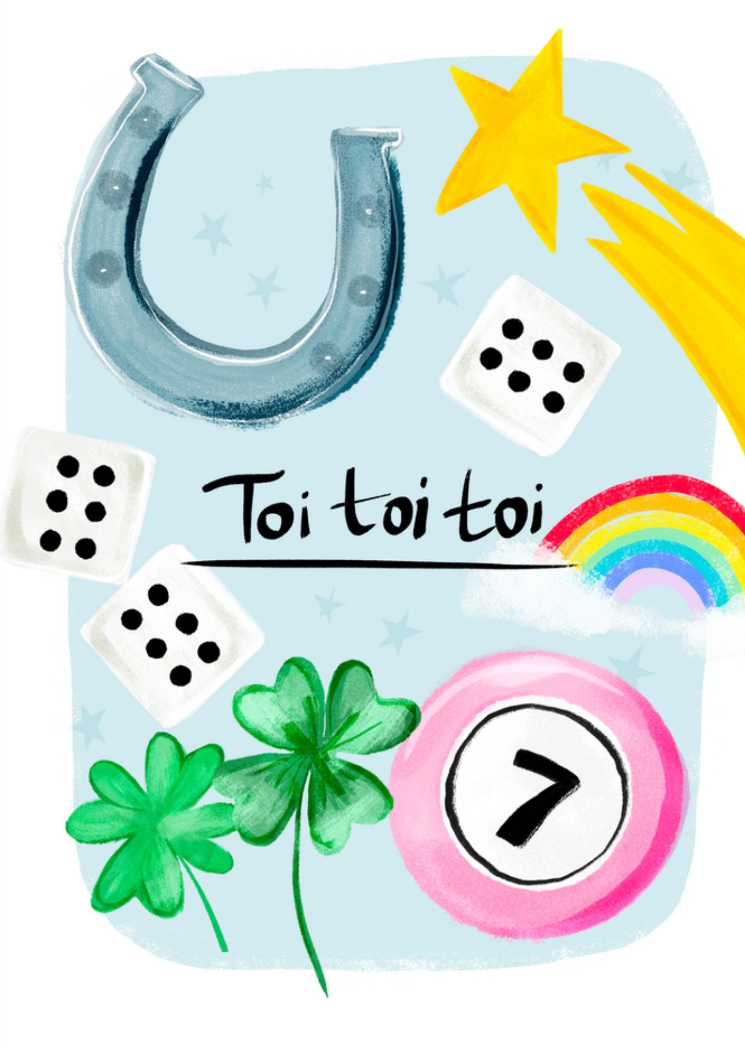 Succeskaart Very Good Very Nice Illustratie Kaart Greetz