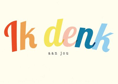 Greetz | Denken aan kaart | Ik denk aan jou