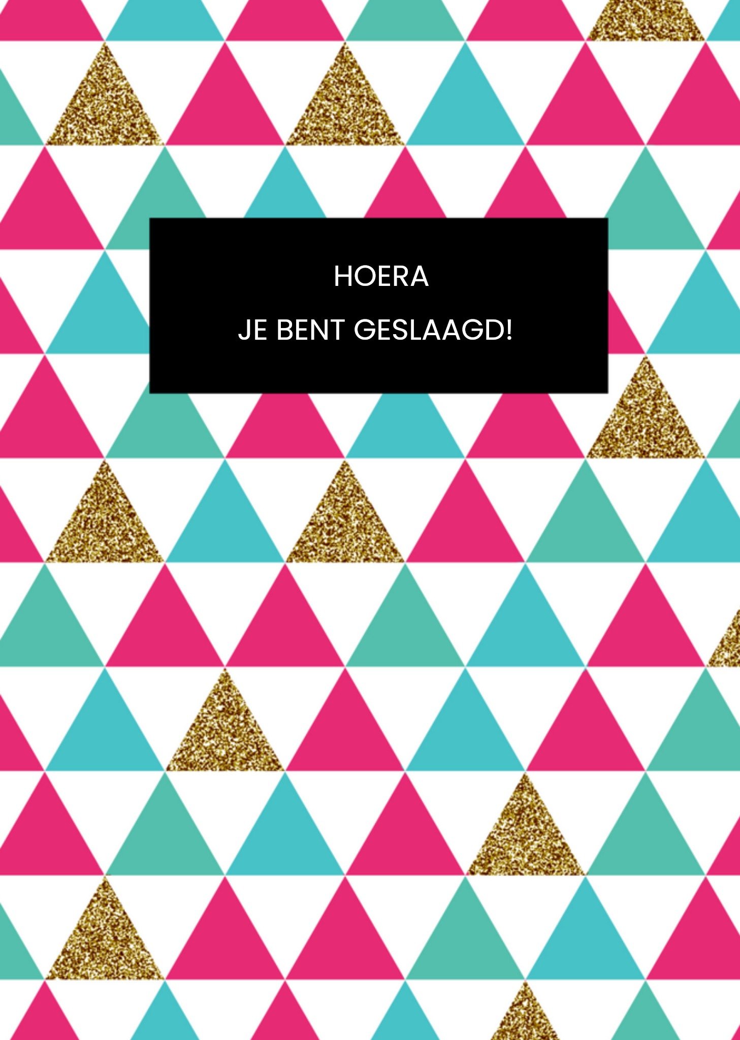 Geslaagd kaart grafisch Kaart Greetz