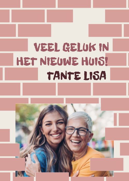 Verhuiskaart | Greetz | Tante | Foto