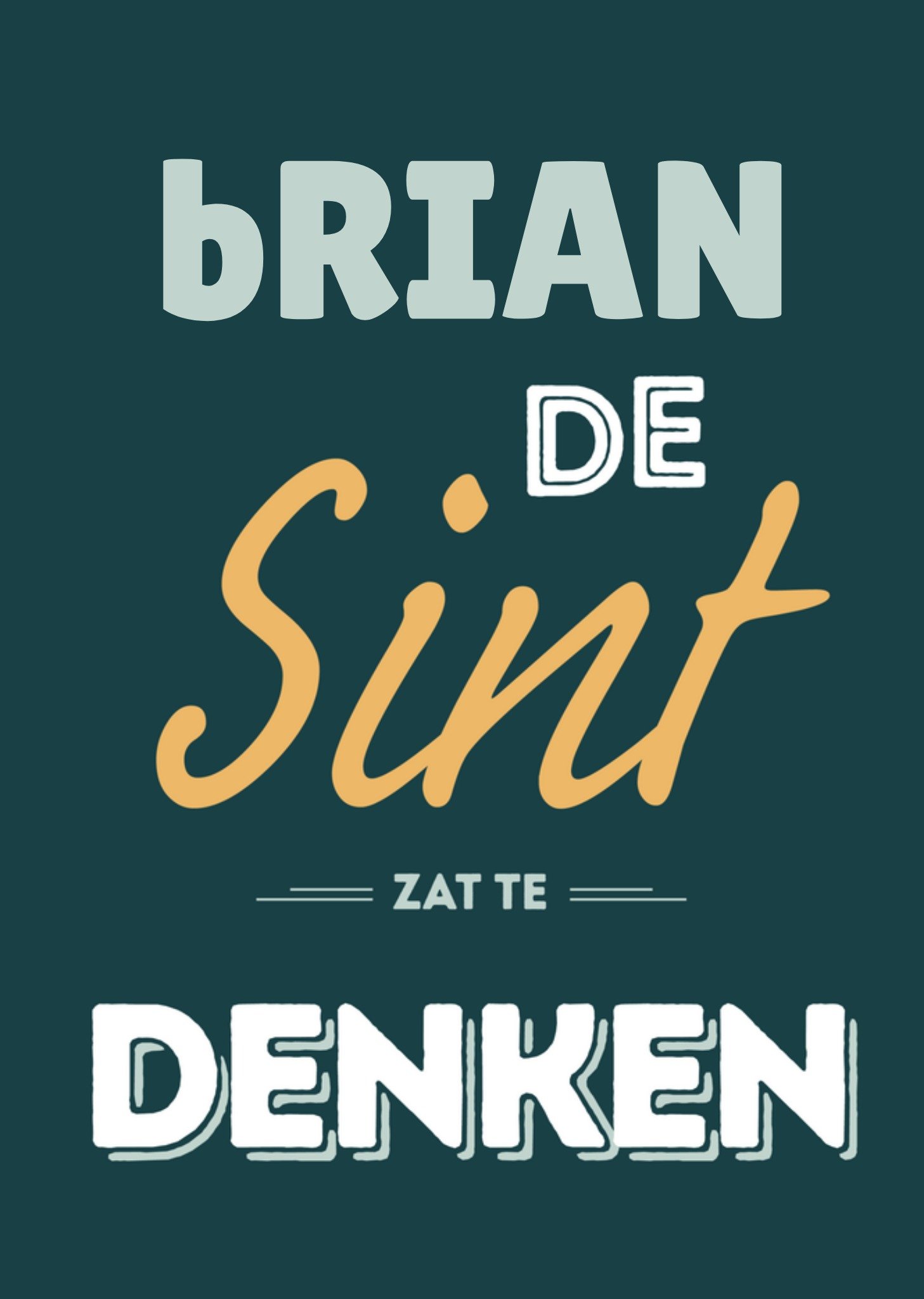 Greetz Sinterklaaskaart met naam Standard Card