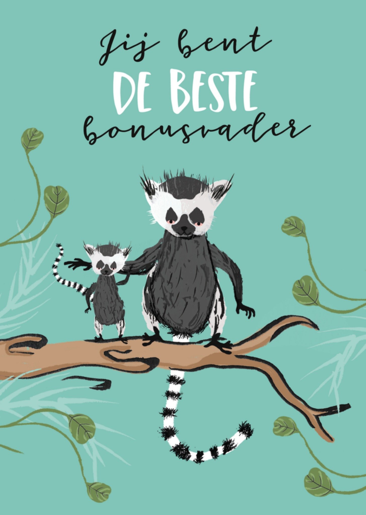 Vaderdagkaart bonusvader Kaart Paperclip