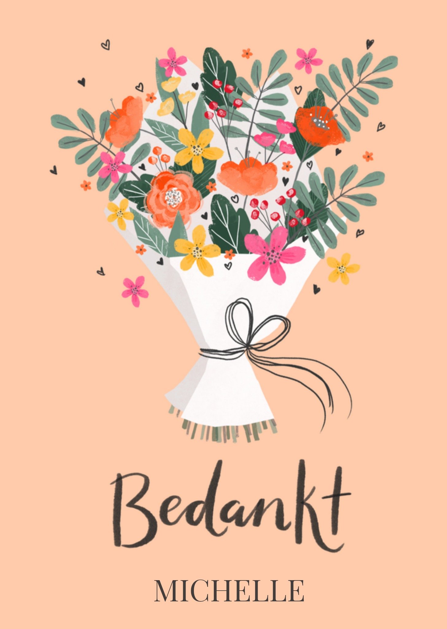 Making Meadows | Okey Dokey design | Bedankkaart | bloemen | Standard Card