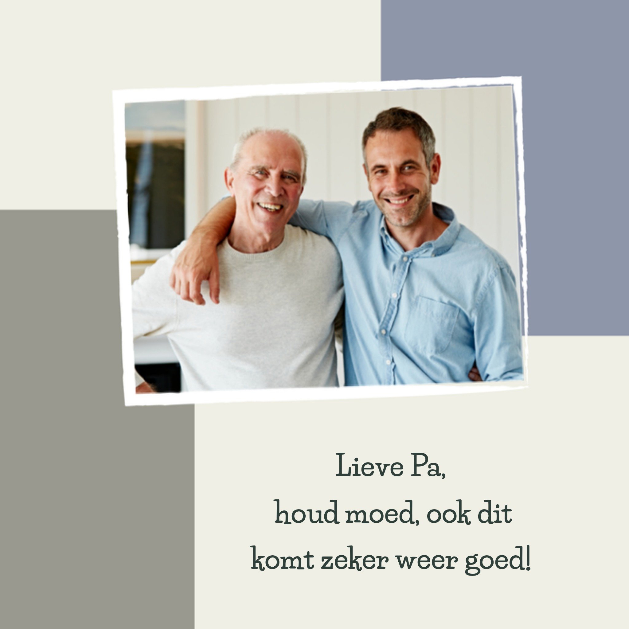 Greetz Denken aan Lieve pa Vierkant