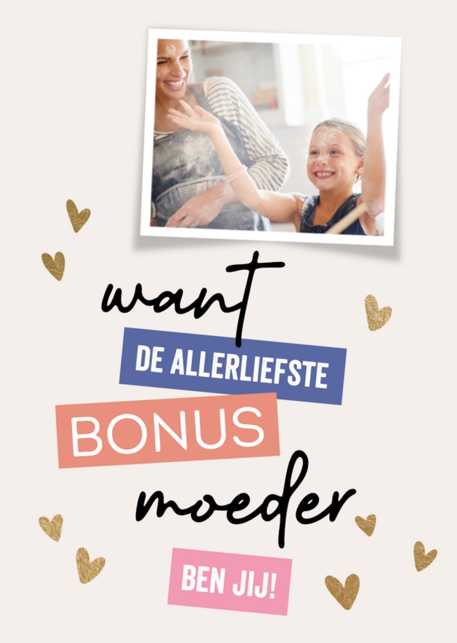 Moederdagkaart Allerliefste Greetz