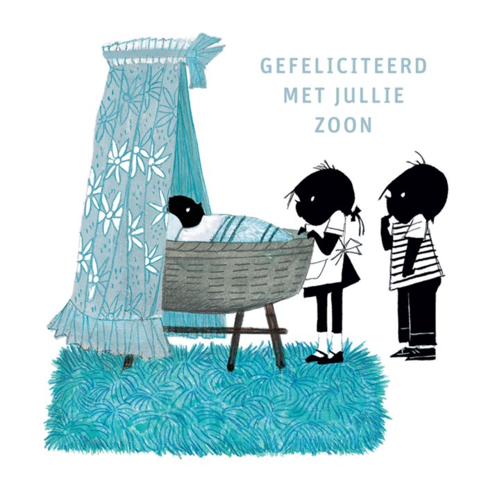 Fiep Westendorp | Geboortekaart | Jip en Janneke | Jongen