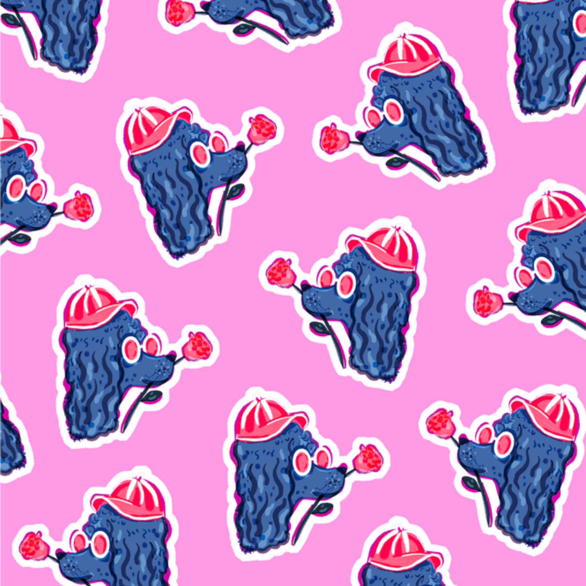 Greetz Valentijnskaart Honden Vierkant