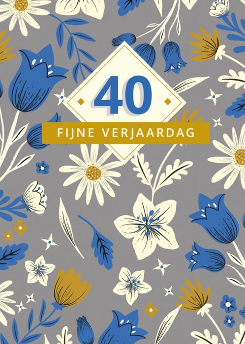 Dalia Clark Design | Verjaardagskaart | fleurig