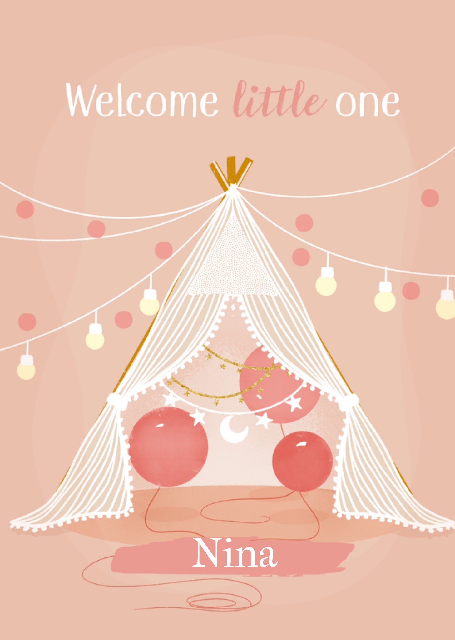 Greetz Geboortekaart Felicitatie Standard Card