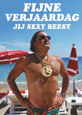 Dean Morris | Verjaardagskaart | sexy beest