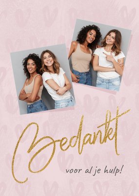 Bedankt kaart | Luckz | Lief