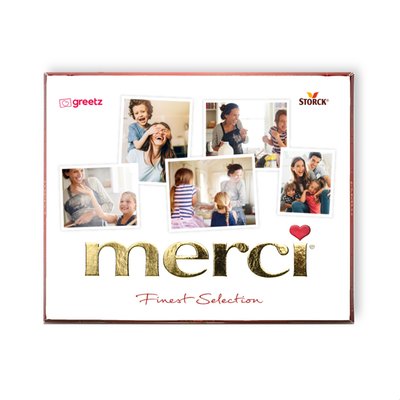 Merci | Collage met eigen foto's | 250gr