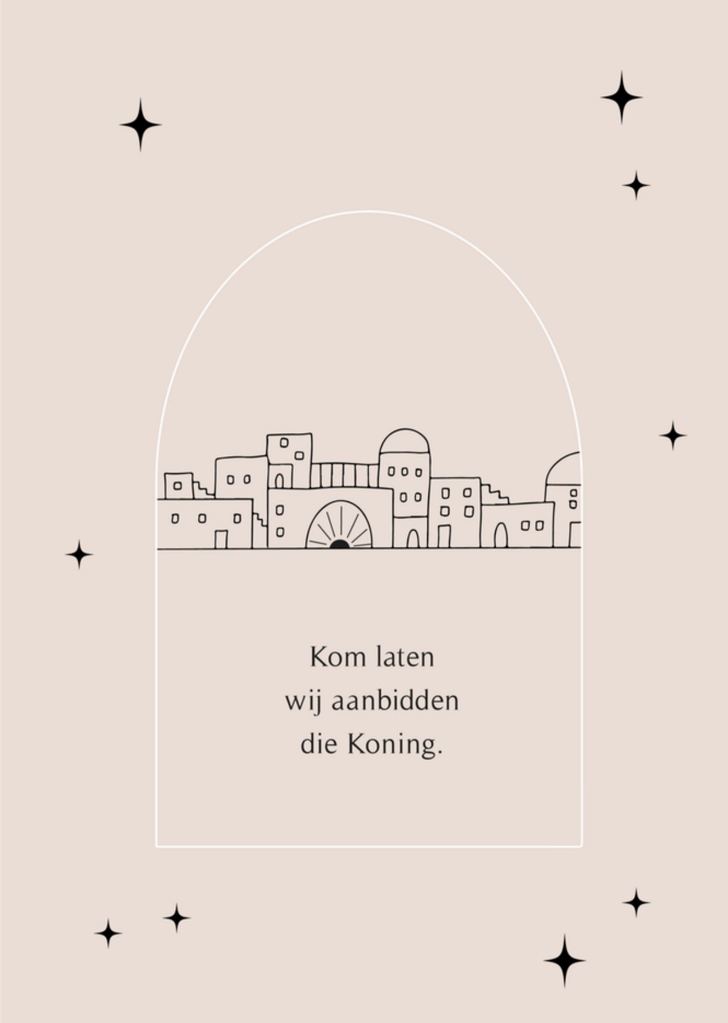 Kerstkaart Illustratie Dagelijksebroodkruimels