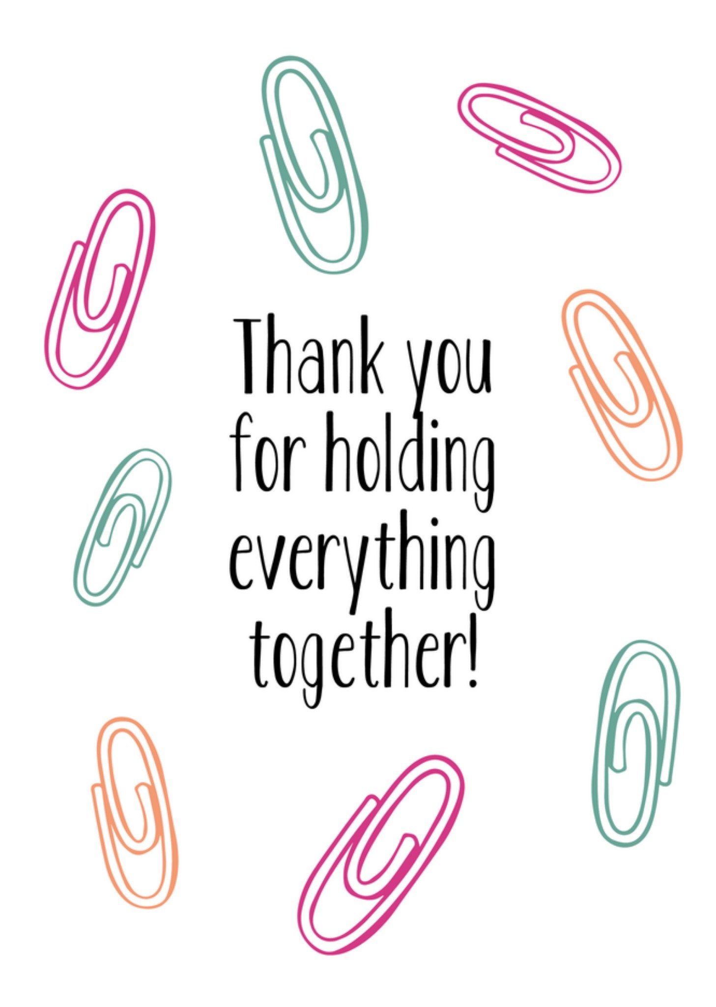 Greetz Secretaressedag illustratie Standard Card