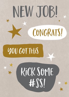 Tsjip | Nieuwe baan | Ster | you got this