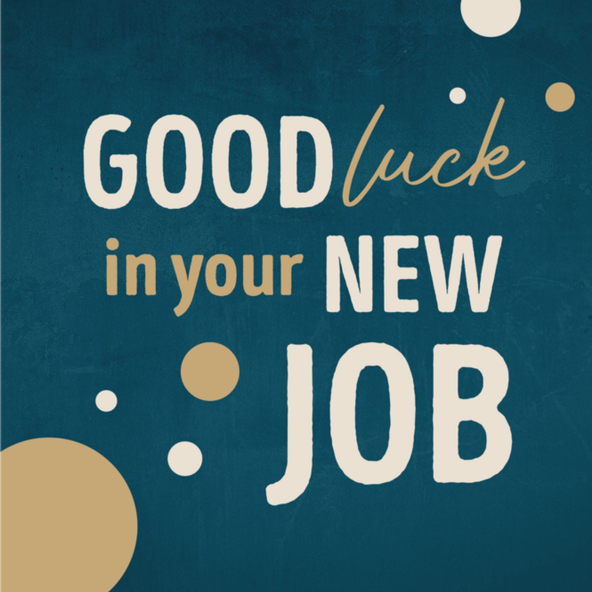 Papercute Nieuwe baan kaart Collega Vierkant