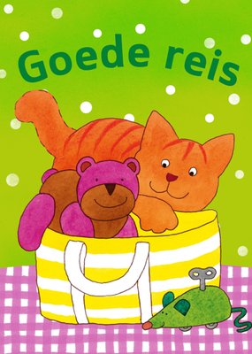 Dikkie Dik | Vakantiekaart | reistas | teddybear