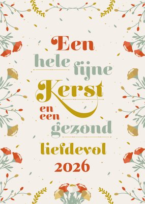 Greetz | Kerst | Bloemen | Vrouw