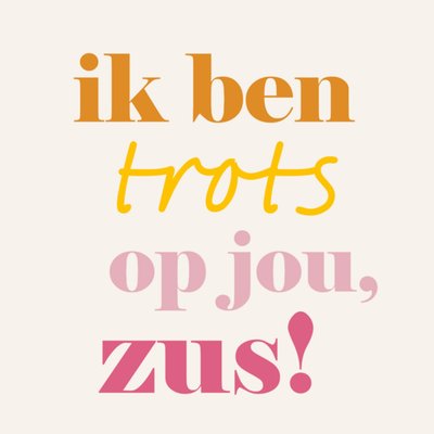 Greetz | Broer en zus dag | ik ben trots op jou