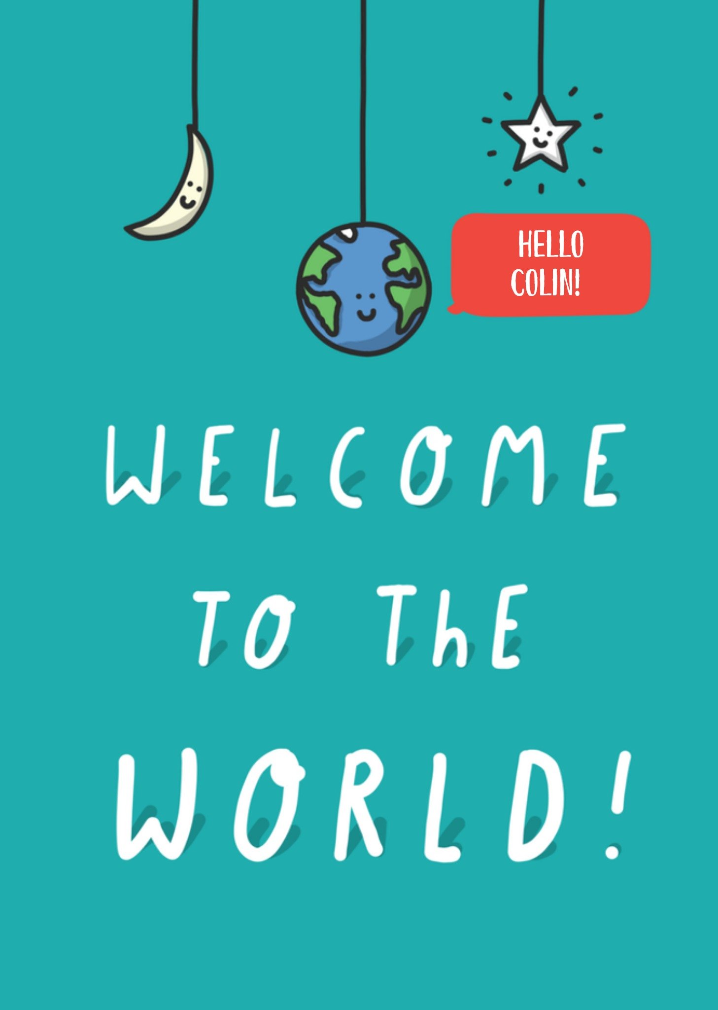 Tillovision Geboortekaart met naam Kaart Tillovision Ltd